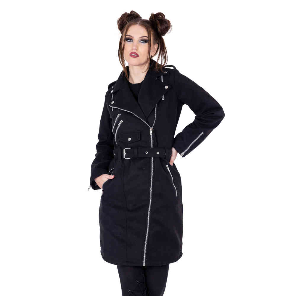 Vixxsin - Louella Manteau d'hiver - Noir